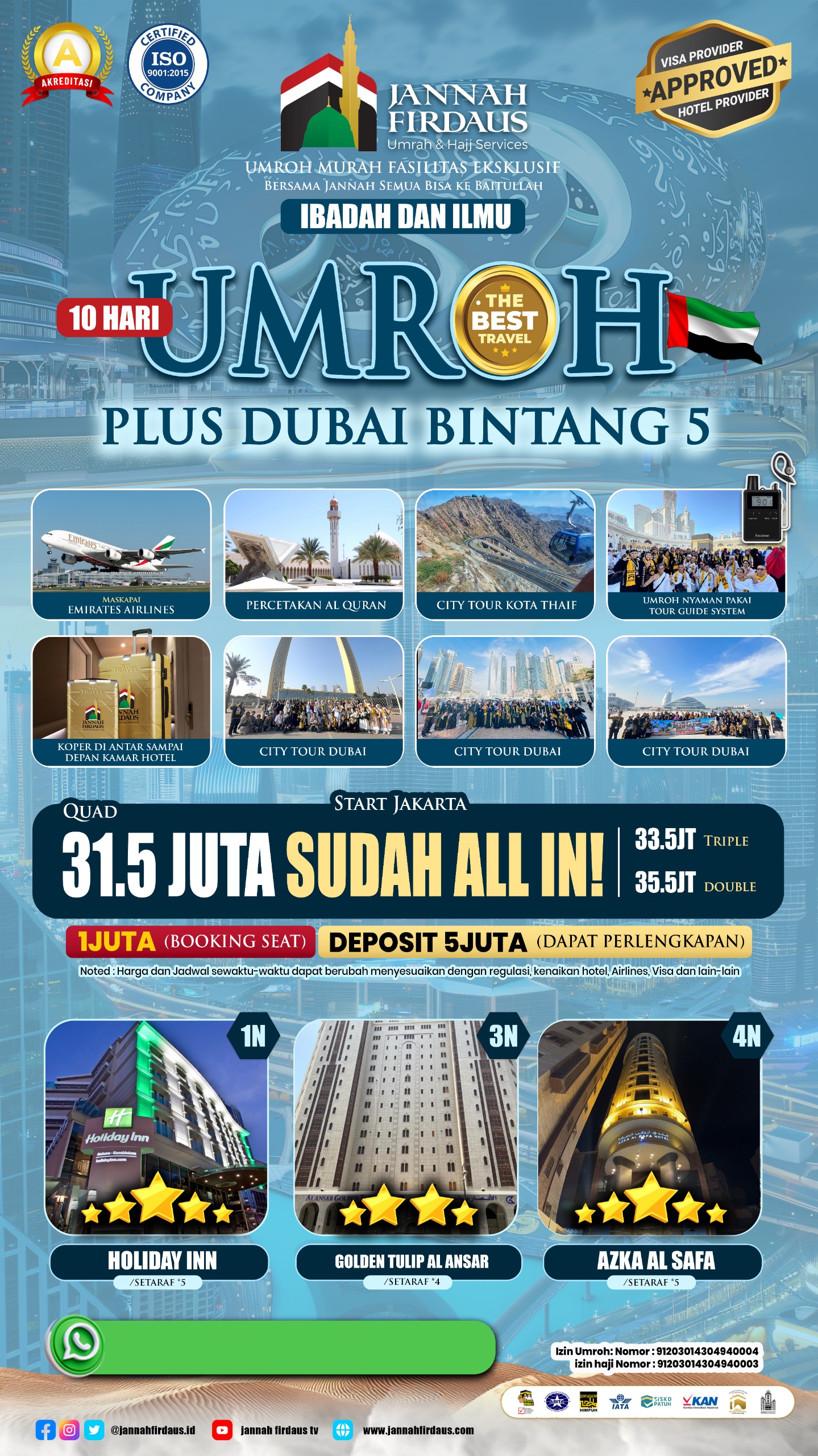 PLUS DUBAI BINTANG 5